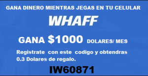 ganar dinero con whaff